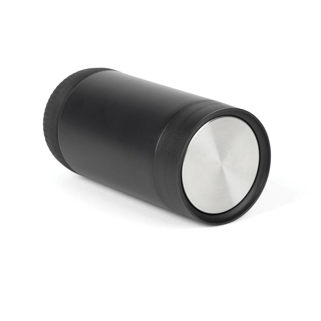 VINGA Erie RCS recycled SS push mug 350 ML black