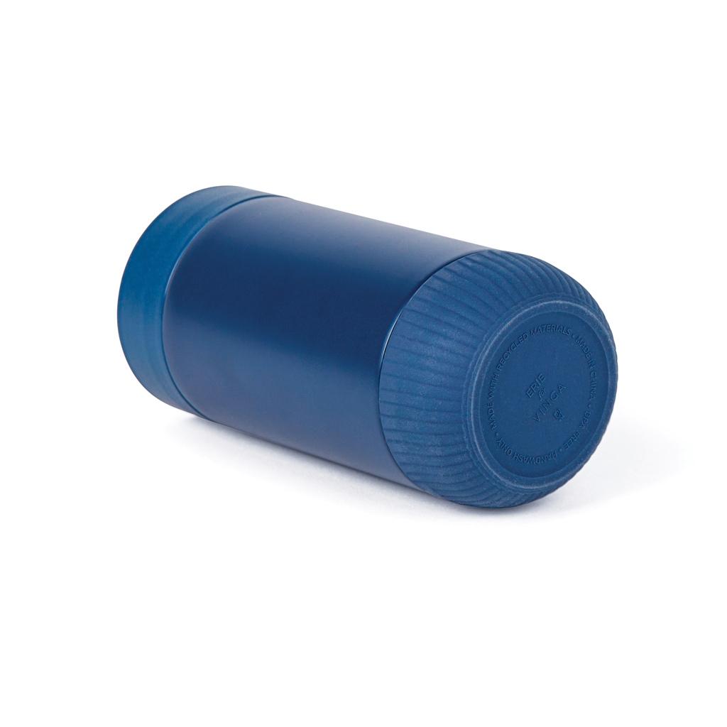 VINGA Erie RCS recycled SS push mug 350 ML blue