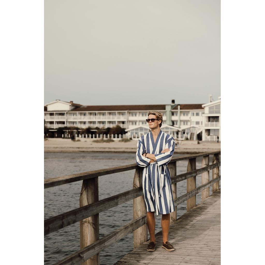 VINGA Ornos GRS hammam robe S/M blue