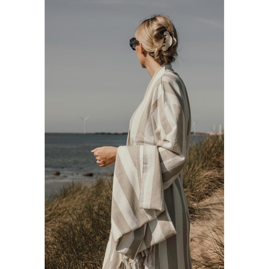 VINGA Ornos GRS hammam robe S/M beige