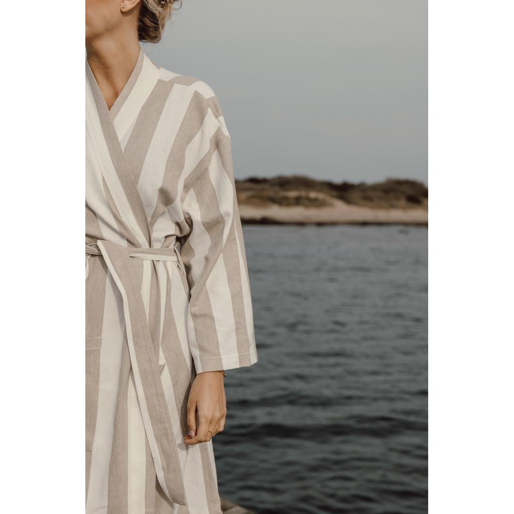 VINGA Ornos GRS hammam robe S/M beige
