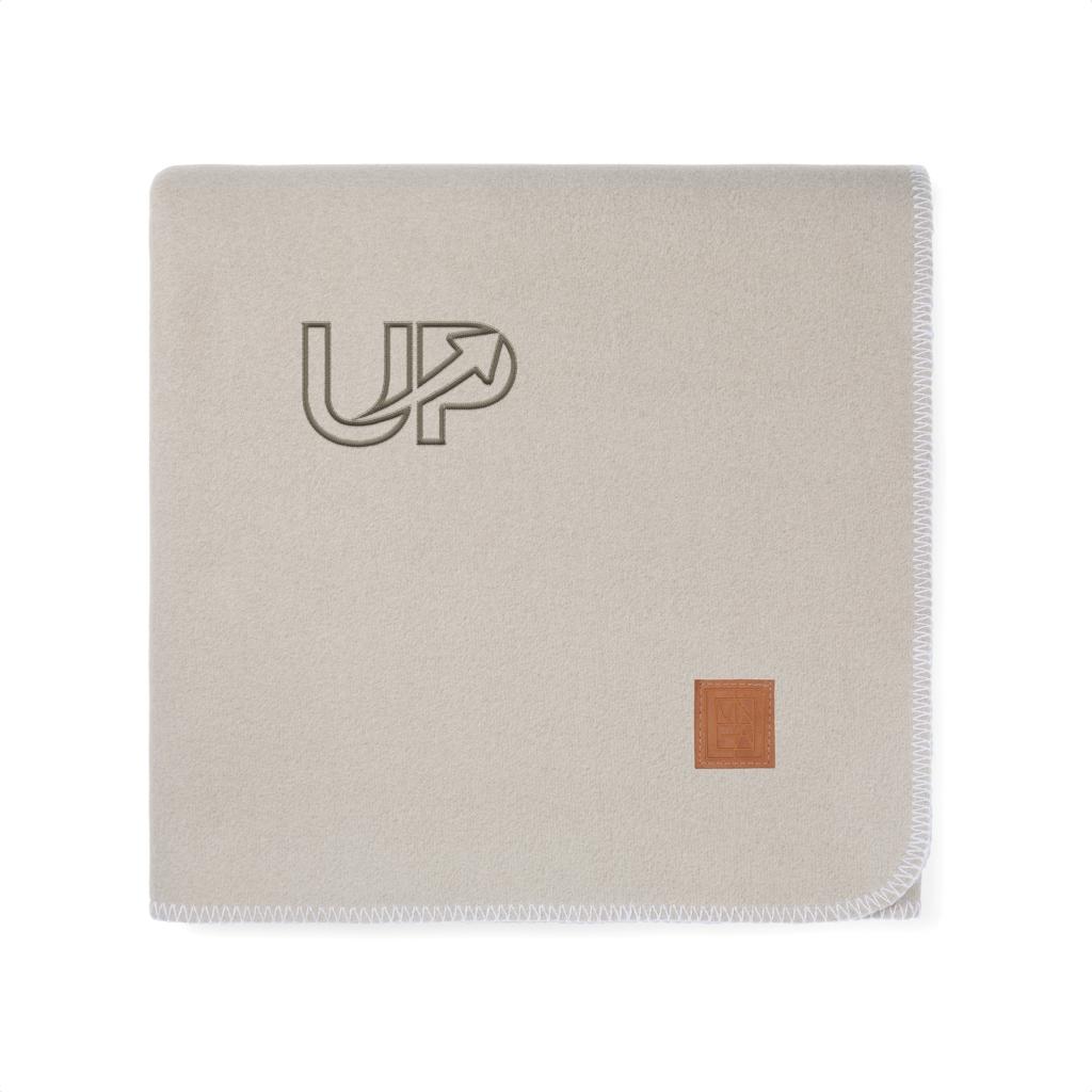 VINGA Moulton GRS RPET blanket beige
