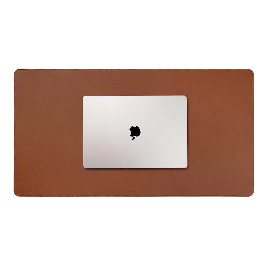 VINGA Timo PU RCS RPET desk pad brown