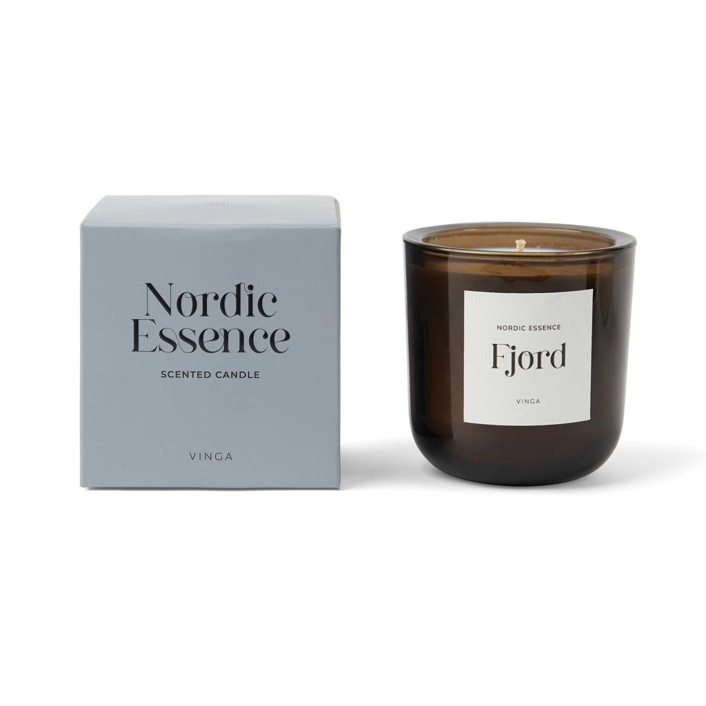 Nordic essence scented candle large blue