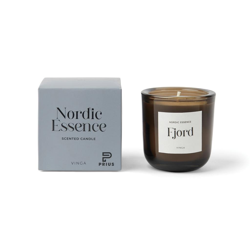 Nordic essence scented candle small blue