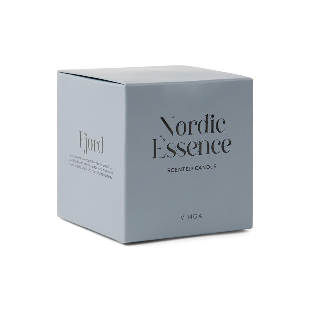 Nordic essence scented candle small blue
