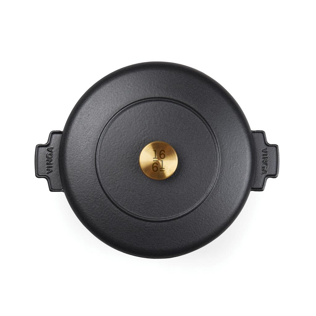 VINGA Monte heritage cocotte 5.5 L black
