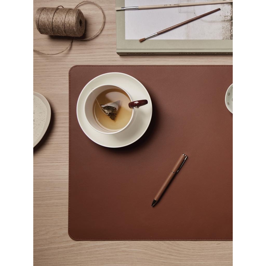 VINGA Timo RCS recycled aluminium pen brown