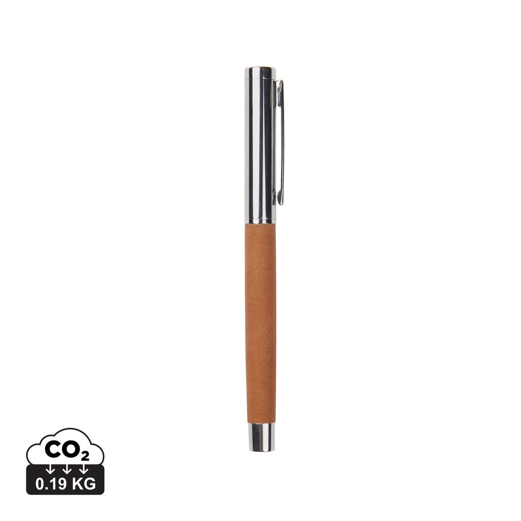 VINGA Bosler RCS recycled SS pen brown