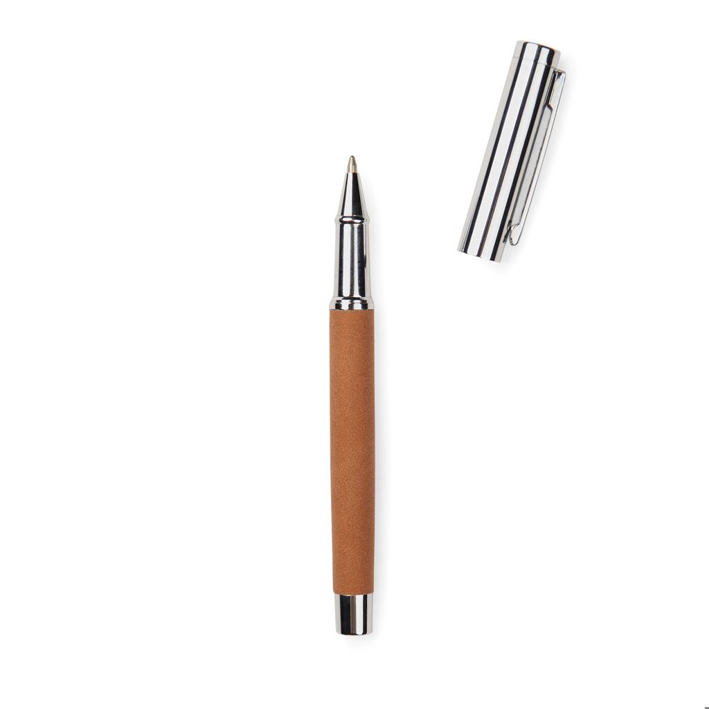 VINGA Bosler RCS recycled SS pen brown
