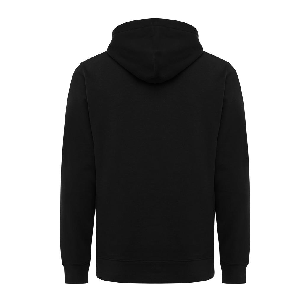 Iqoniq Yengo recycled cotton hoodie with sidepockets black XS