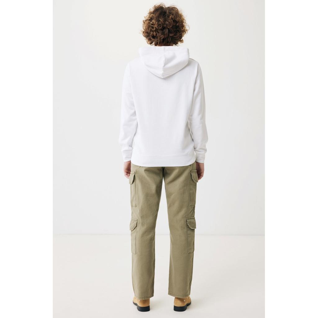 Iqoniq Yengo recycled cotton hoodie with sidepockets transparent XS