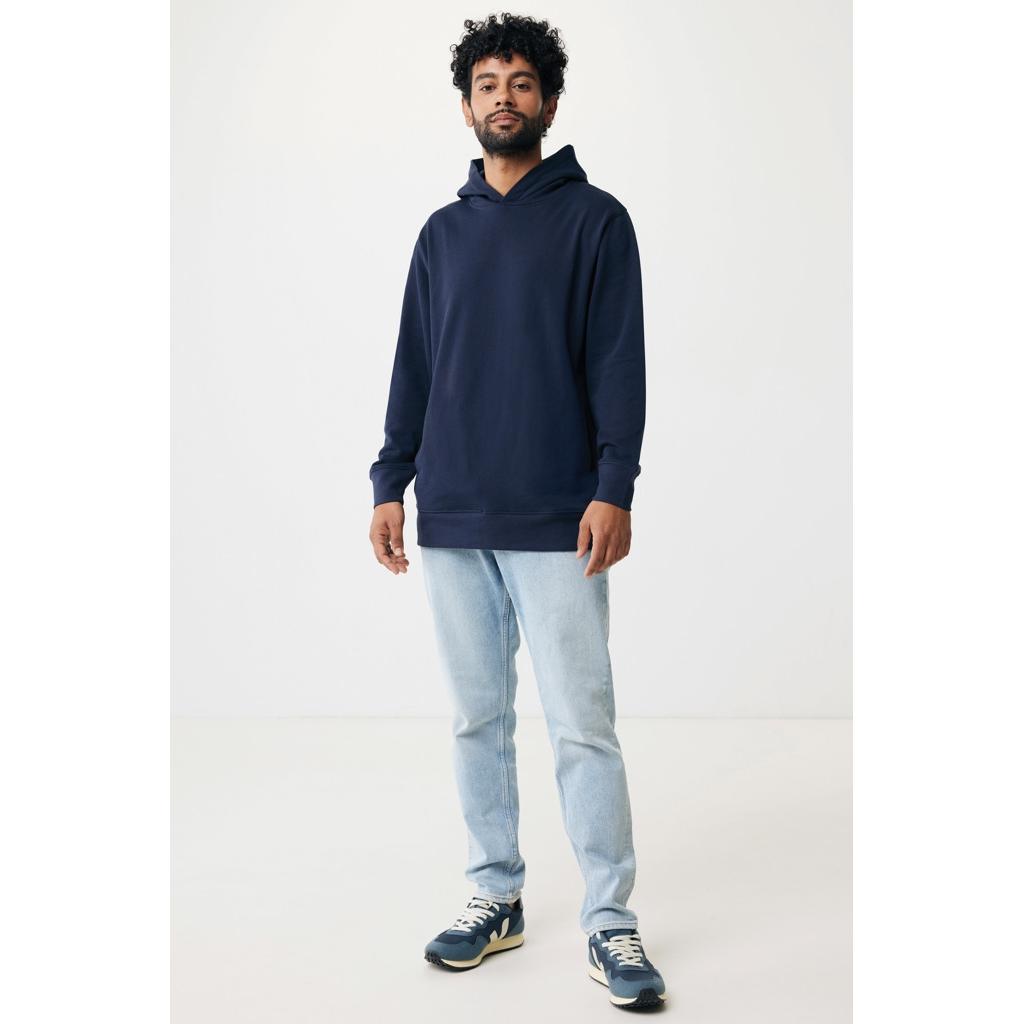 Iqoniq Yengo recycled cotton hoodie with sidepockets navy XS