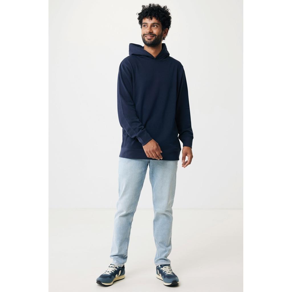 Iqoniq Yengo recycled cotton hoodie with sidepockets navy XS