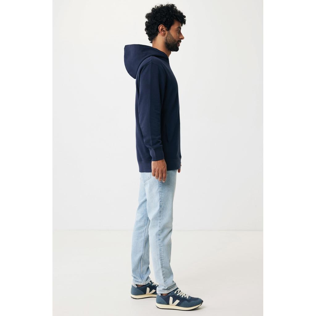Iqoniq Yengo recycled cotton hoodie with sidepockets navy XS