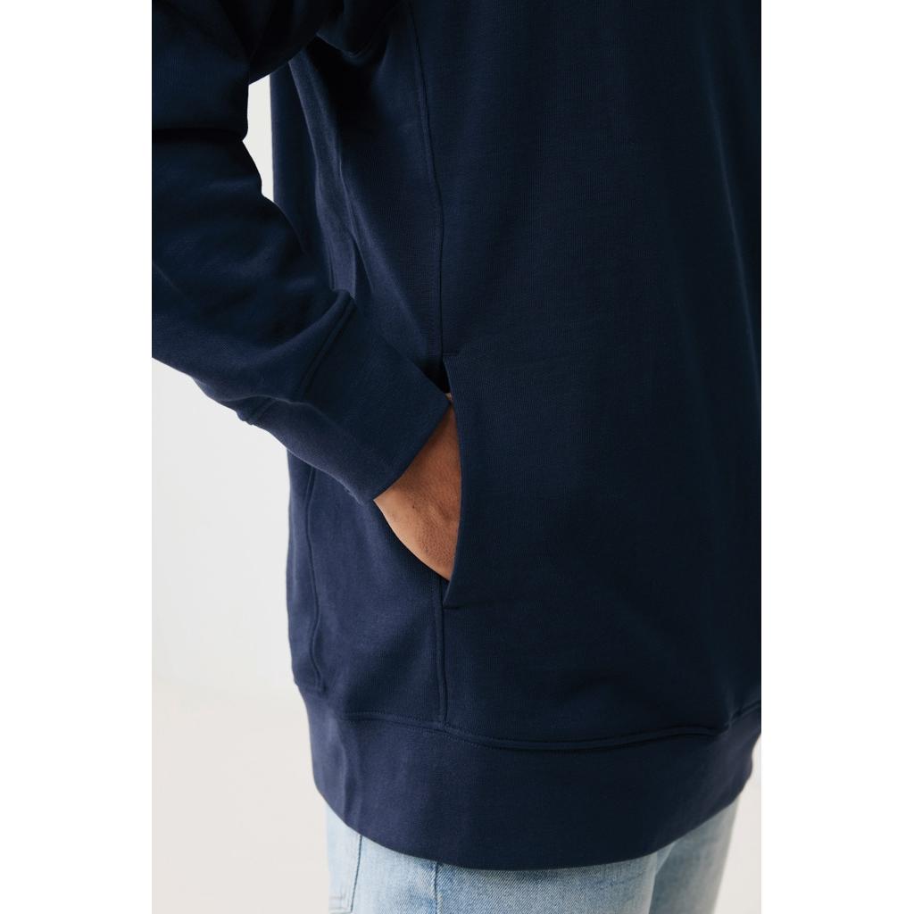 Iqoniq Yengo recycled cotton hoodie with sidepockets navy XS