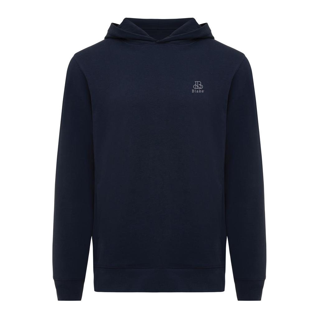 Iqoniq Yengo recycled cotton hoodie with sidepockets navy XS