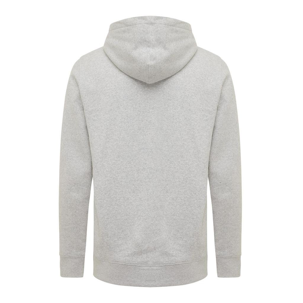 Iqoniq Yengo recycled cotton hoodie with sidepockets light heather grey 3XL