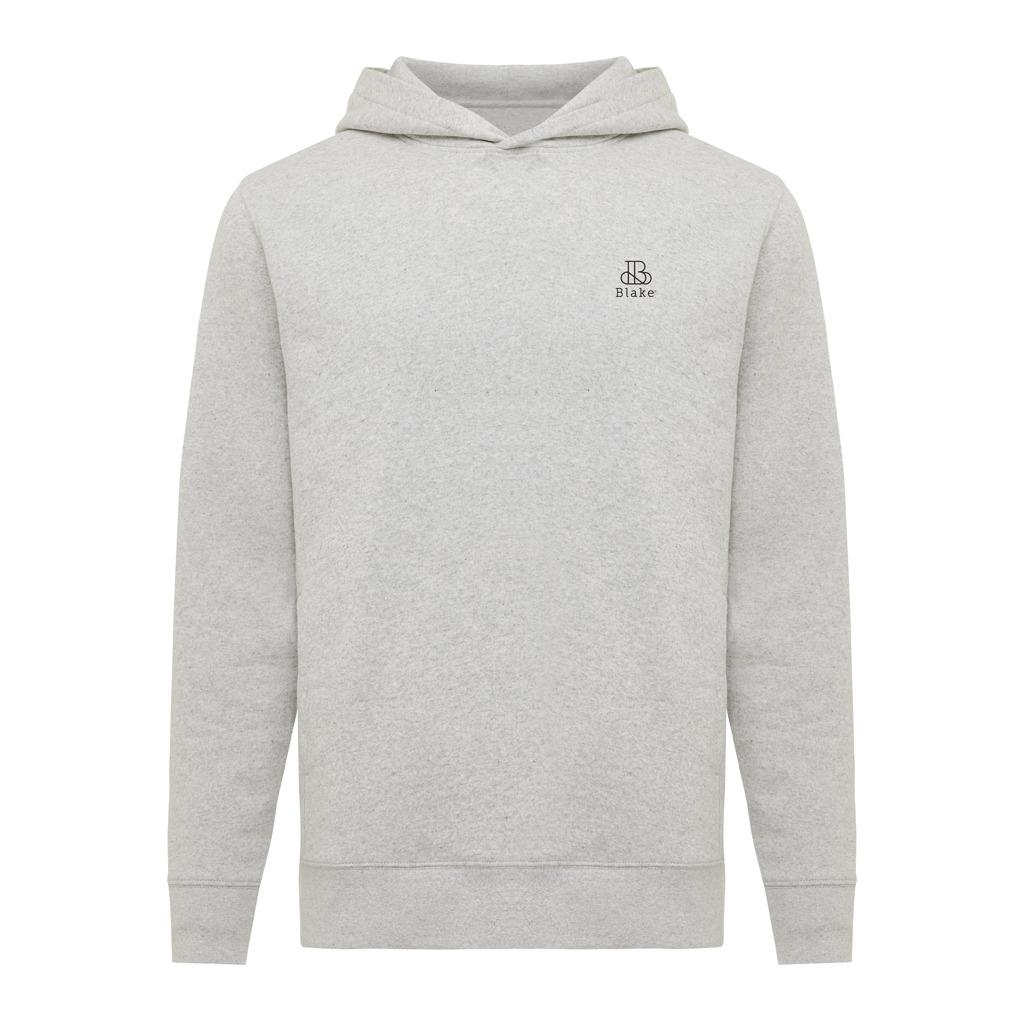 Iqoniq Yengo recycled cotton hoodie with sidepockets light heather grey 3XL