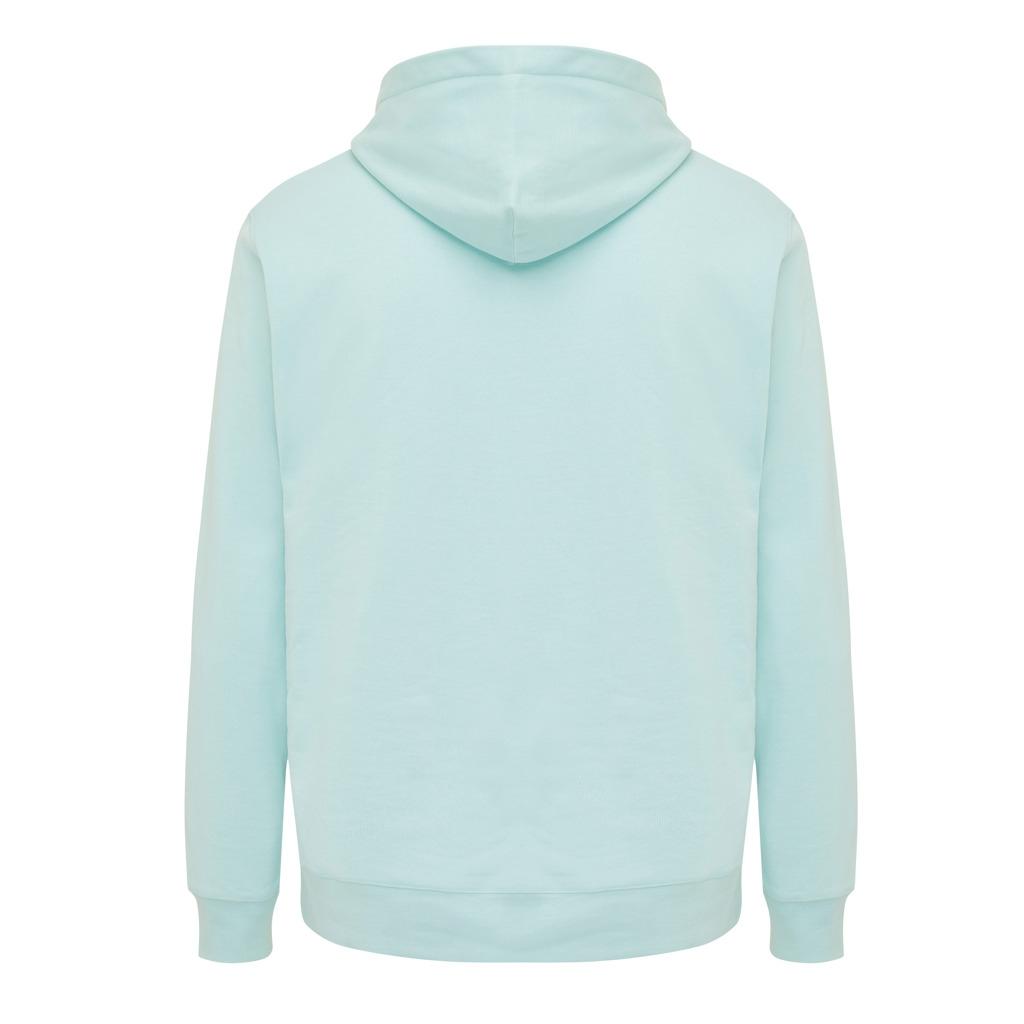 Iqoniq Yengo recycled cotton hoodie with sidepockets crushed mint 3XL