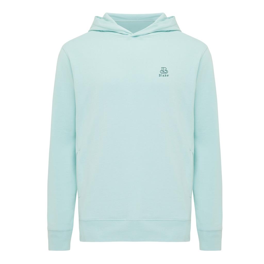 Iqoniq Yengo recycled cotton hoodie with sidepockets crushed mint 3XL