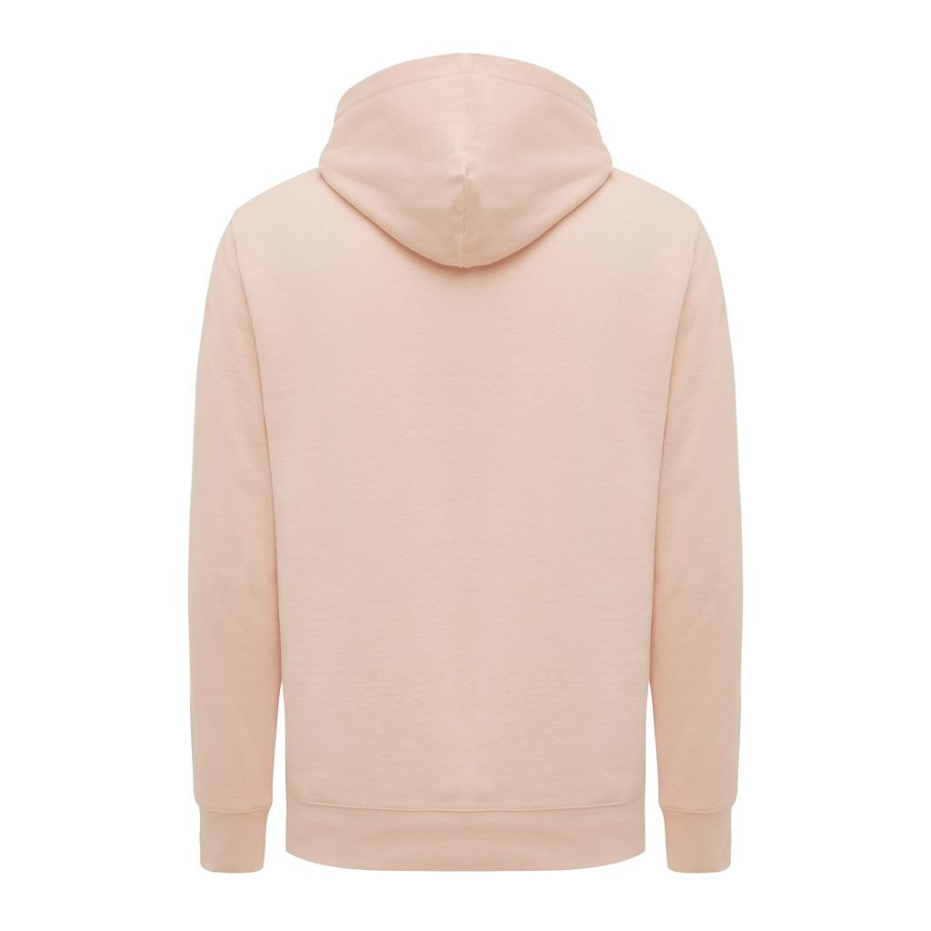 Iqoniq Yengo recycled cotton hoodie with sidepockets peach nectar XS