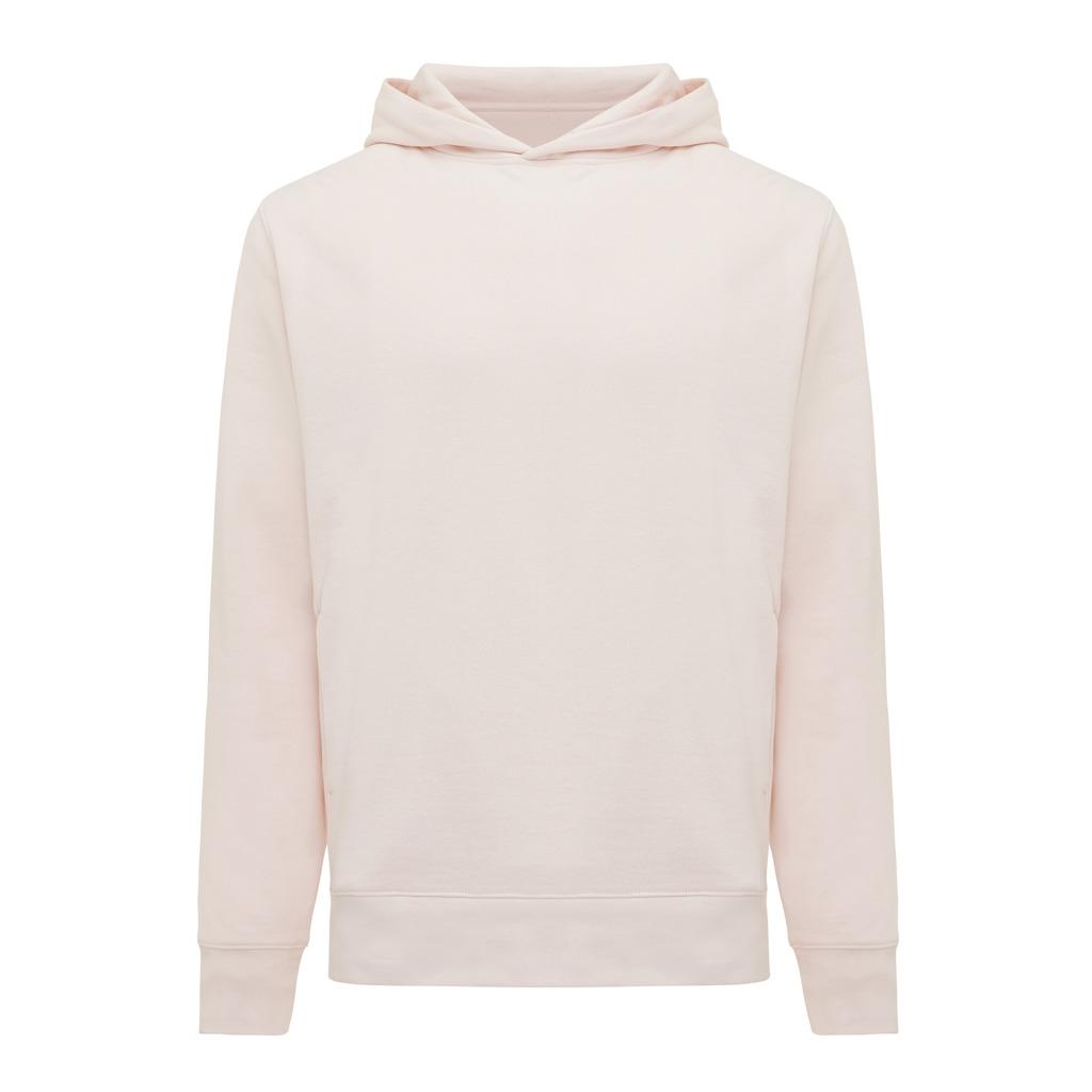 Iqoniq Yengo recycled cotton hoodie with sidepockets cloud pink XXL