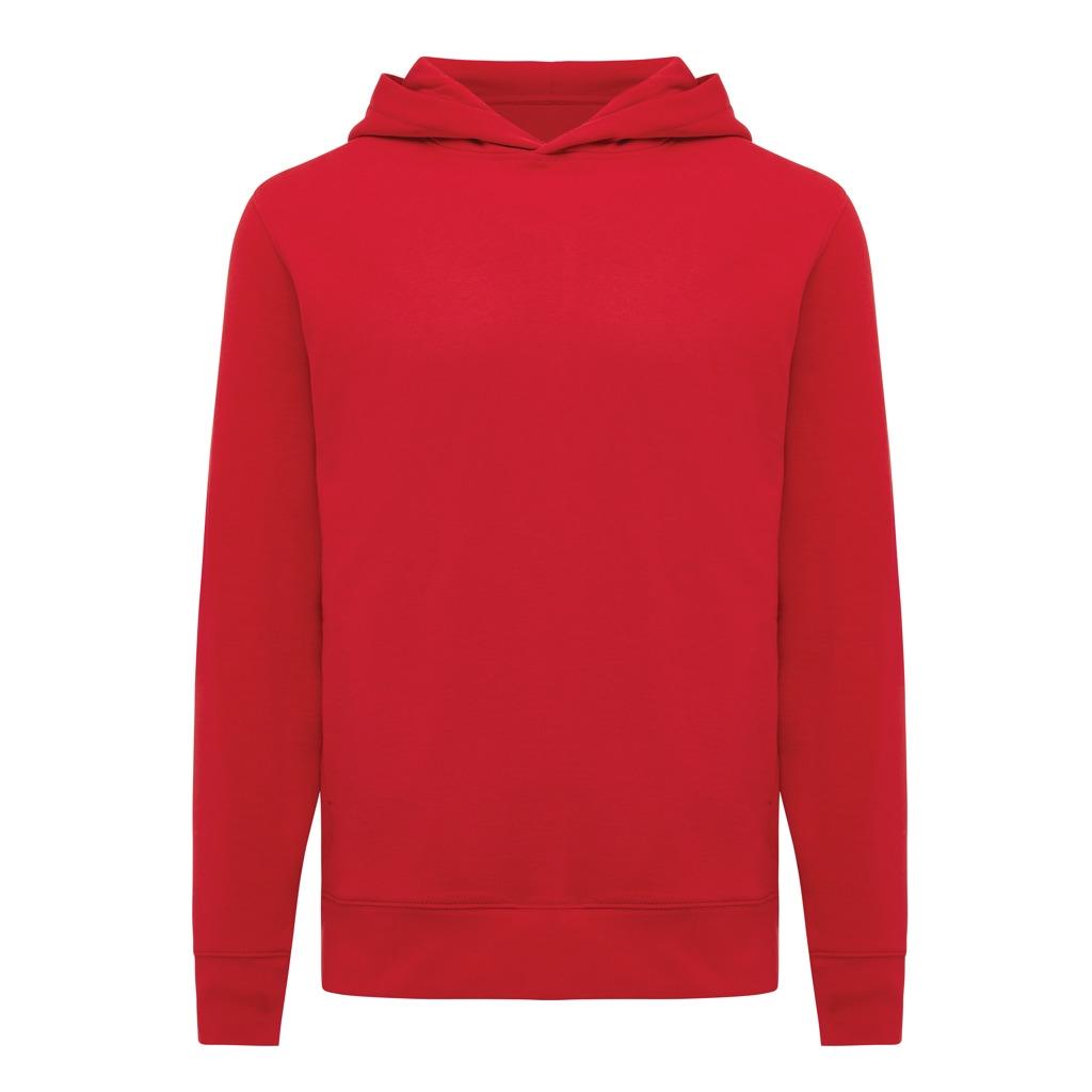 Iqoniq Yengo recycled cotton hoodie with sidepockets red 3XL