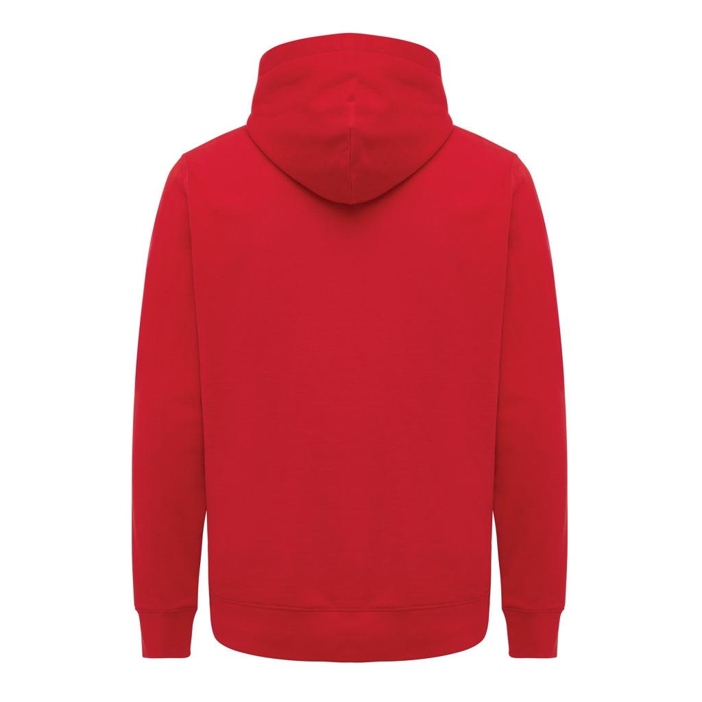 Iqoniq Yengo recycled cotton hoodie with sidepockets red 3XL