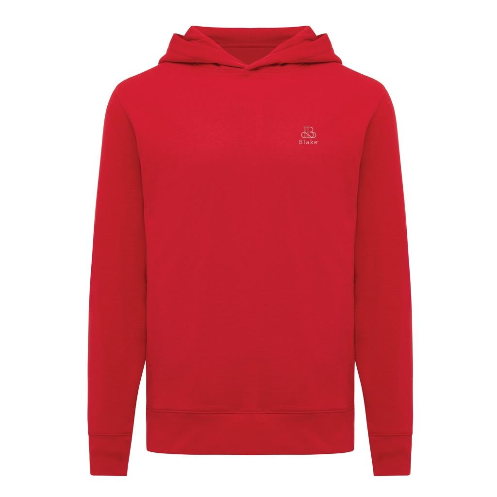 Iqoniq Yengo recycled cotton hoodie with sidepockets red 3XL