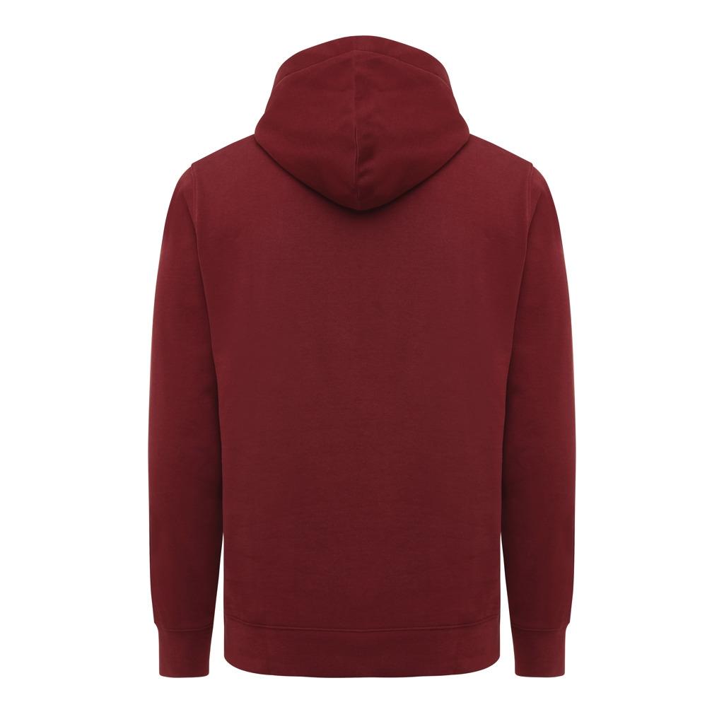 Iqoniq Yengo recycled cotton hoodie with sidepockets burgundy XS