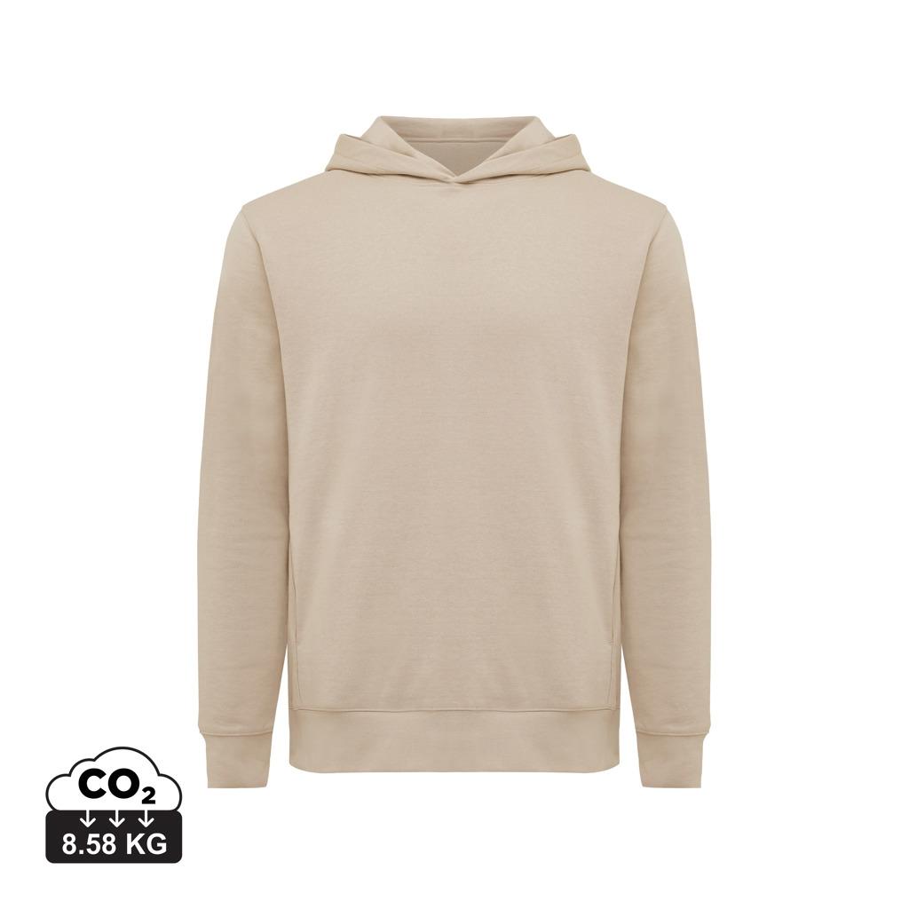 Iqoniq Yengo recycled cotton hoodie with sidepockets desert 2XS