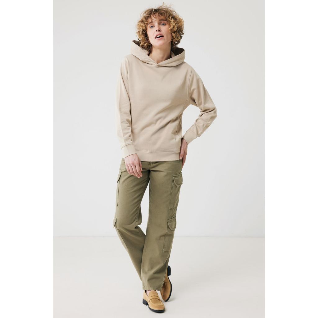 Iqoniq Yengo recycled cotton hoodie with sidepockets desert 3XL