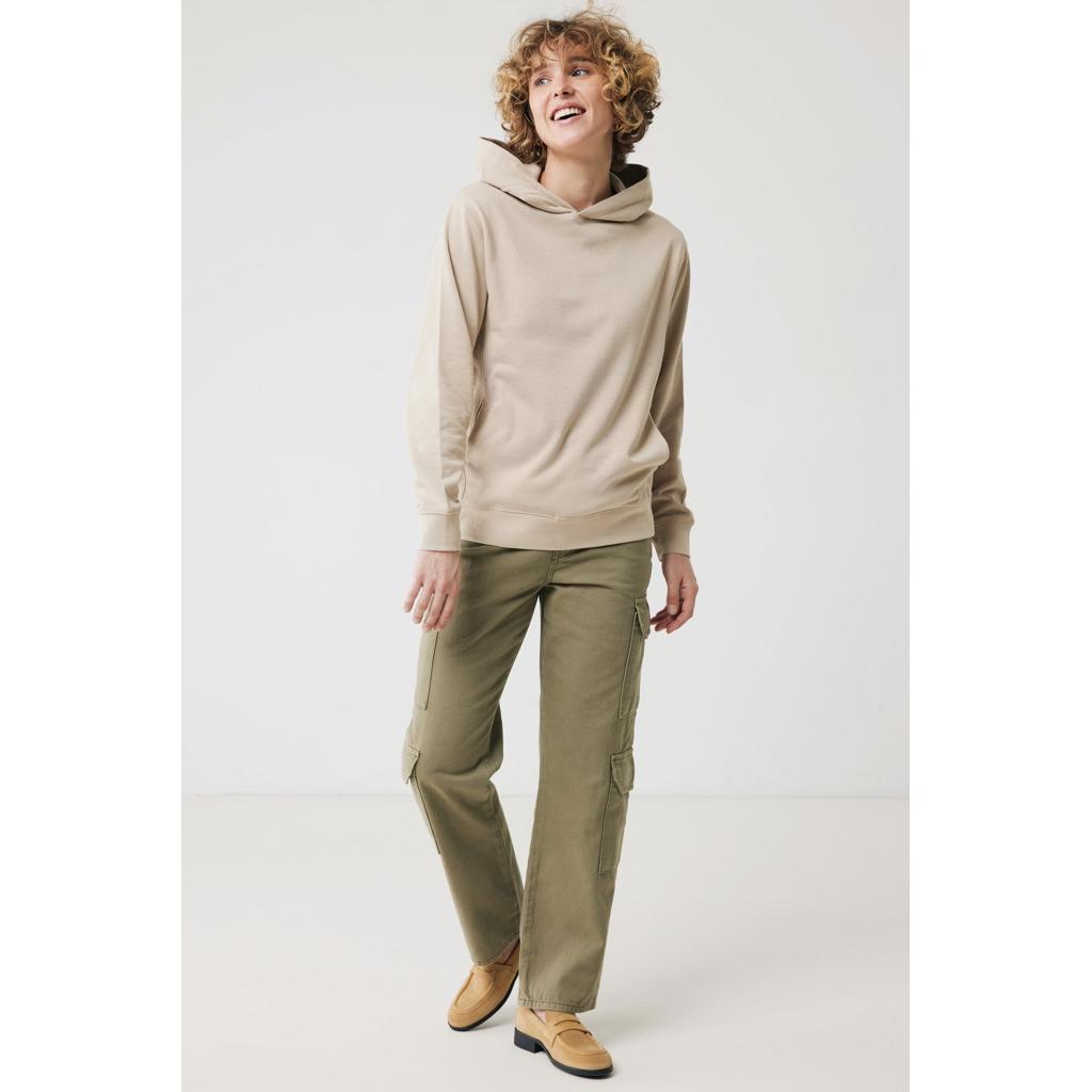 Iqoniq Yengo recycled cotton hoodie with sidepockets desert 3XL