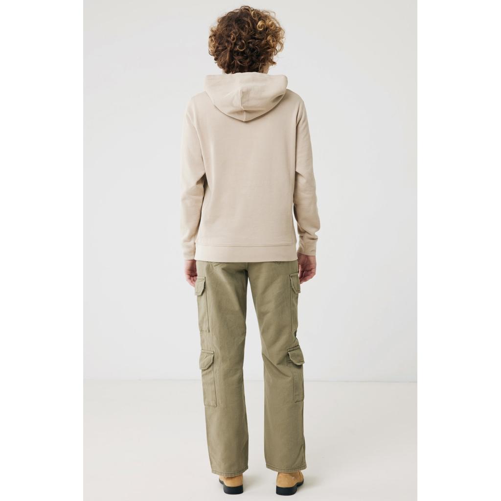 Iqoniq Yengo recycled cotton hoodie with sidepockets desert 3XL