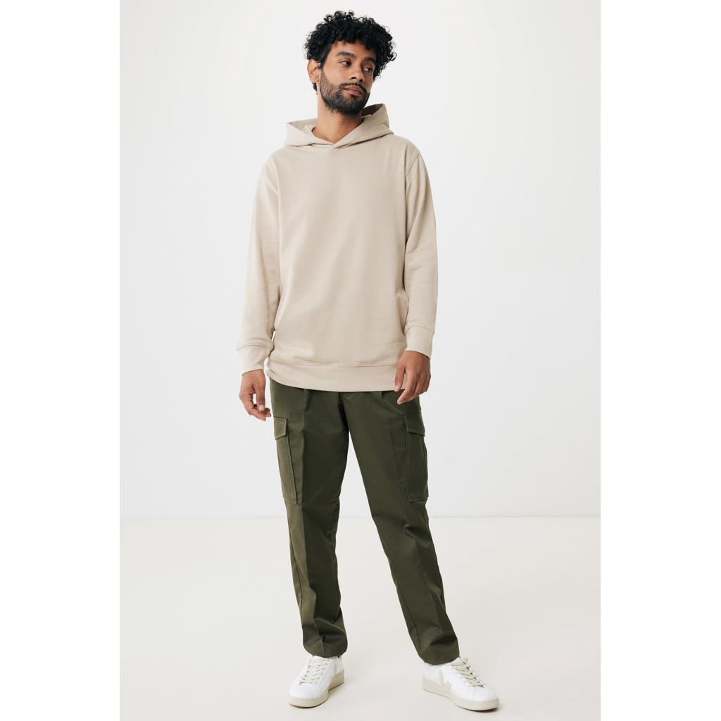 Iqoniq Yengo recycled cotton hoodie with sidepockets desert 3XL