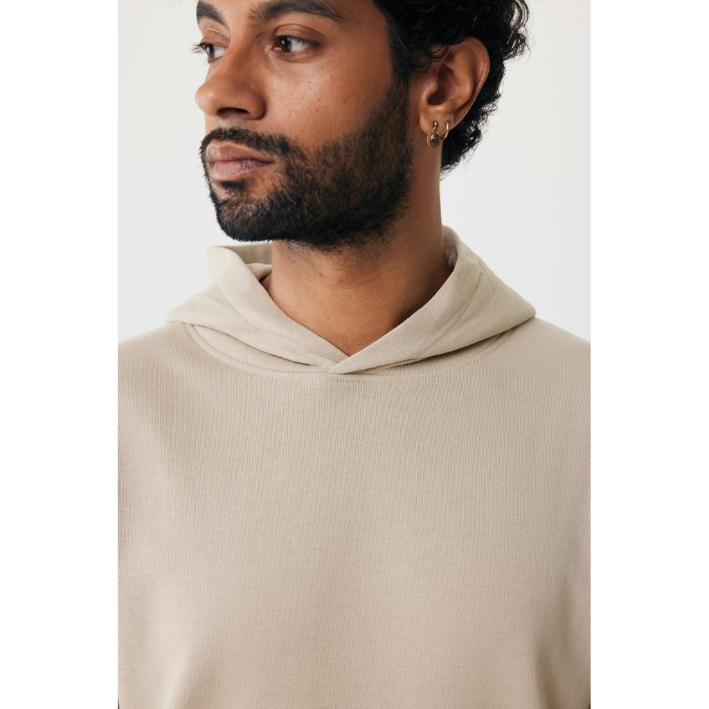 Iqoniq Yengo recycled cotton hoodie with sidepockets desert 3XL