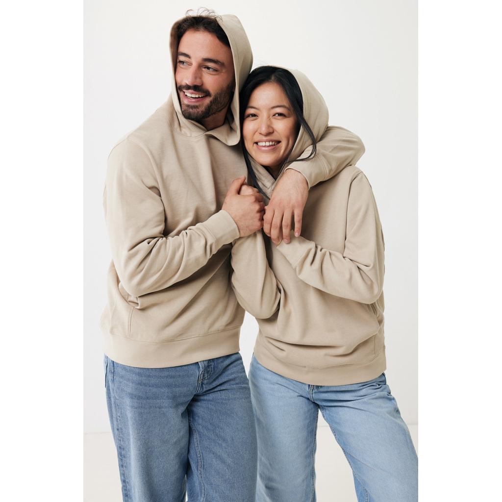 Iqoniq Yengo recycled cotton hoodie with sidepockets desert 3XL