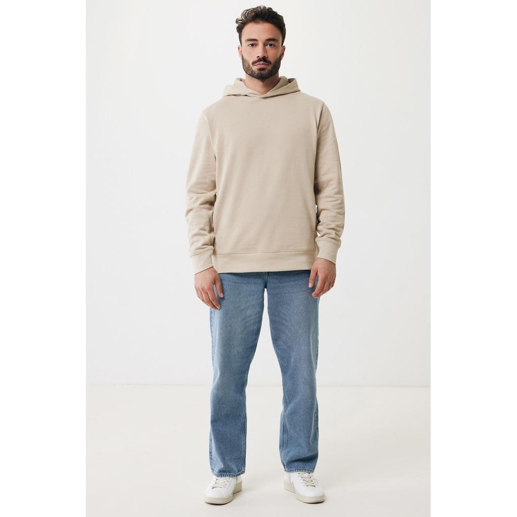 Iqoniq Yengo recycled cotton hoodie with sidepockets desert XS