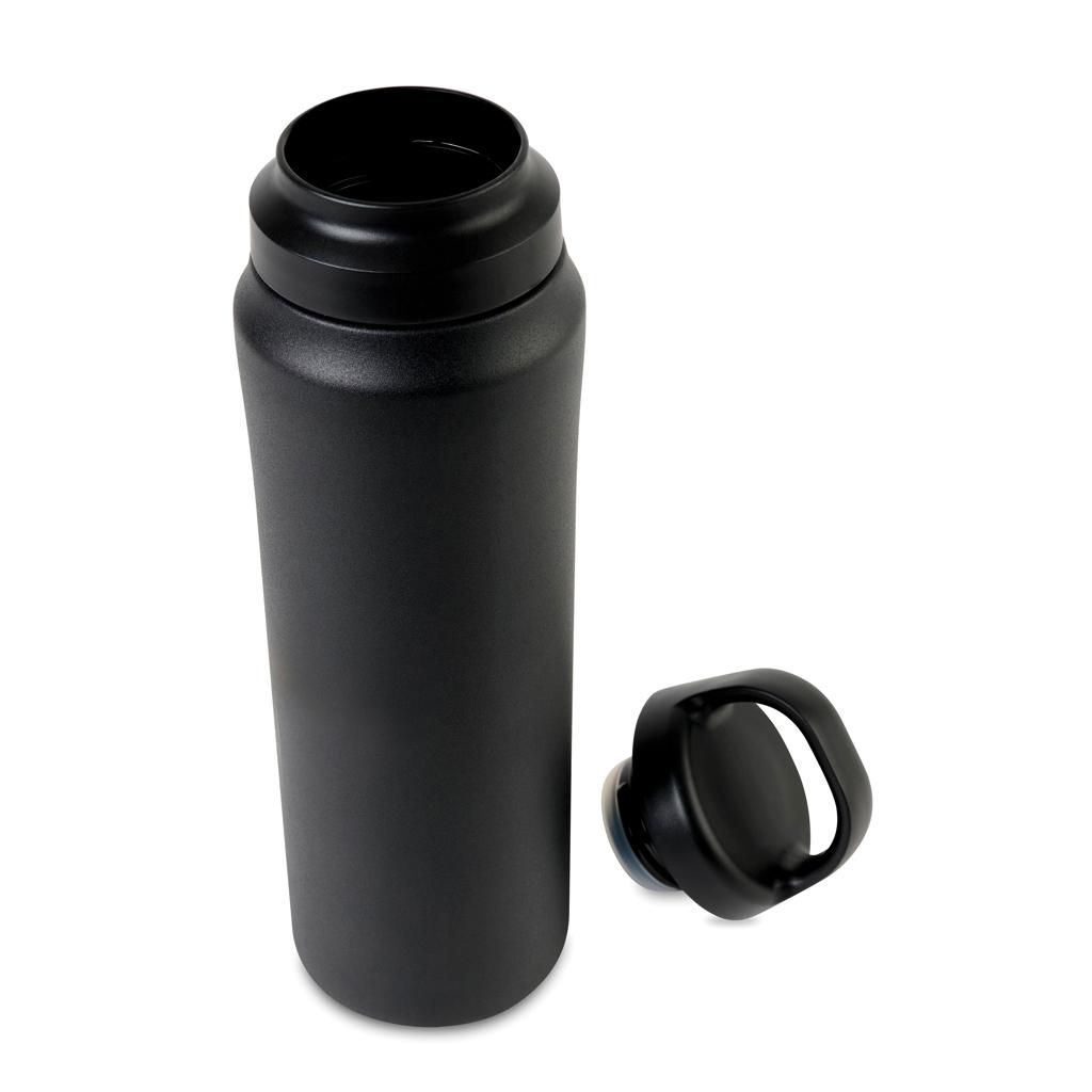 Sticlă apă reciclată Aviana Rowan 470 ml black