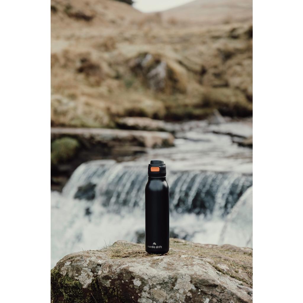 Sticlă apă Nordic Drift Trail 750 ml black
