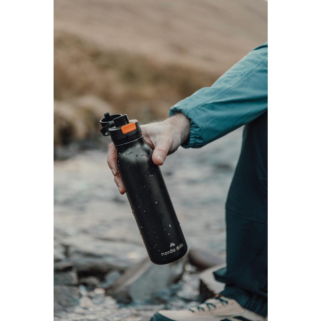 Sticlă apă Nordic Drift Trail 750 ml black