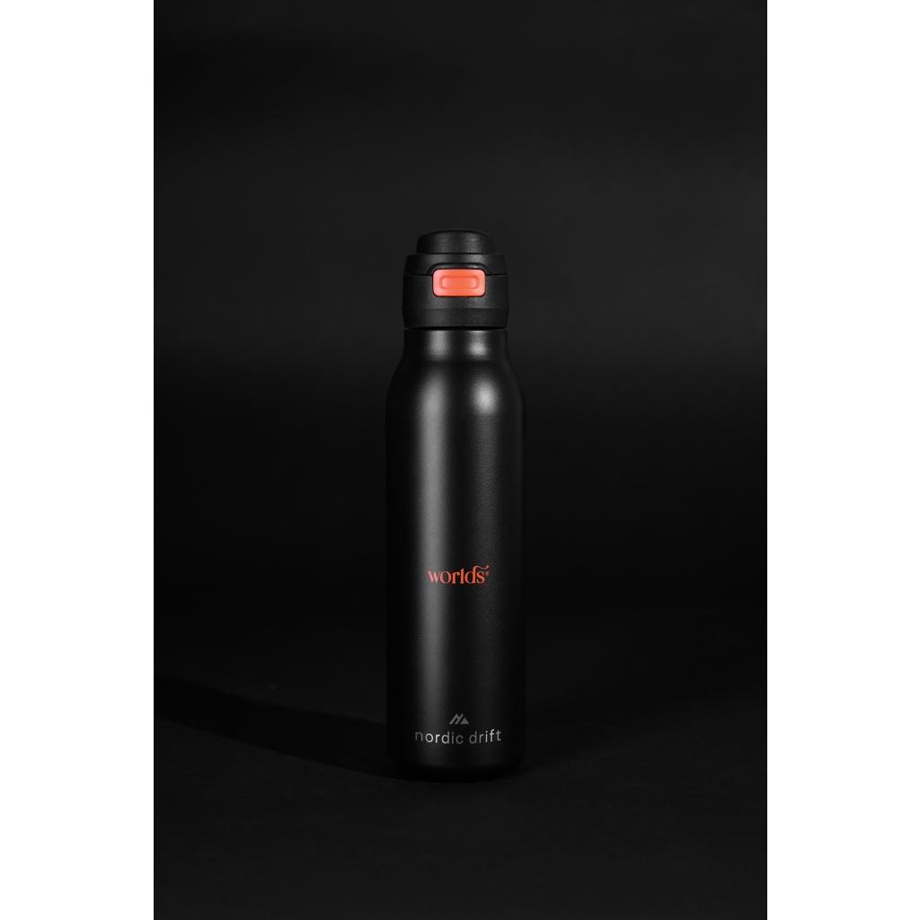 Sticlă apă Nordic Drift Trail 750 ml black