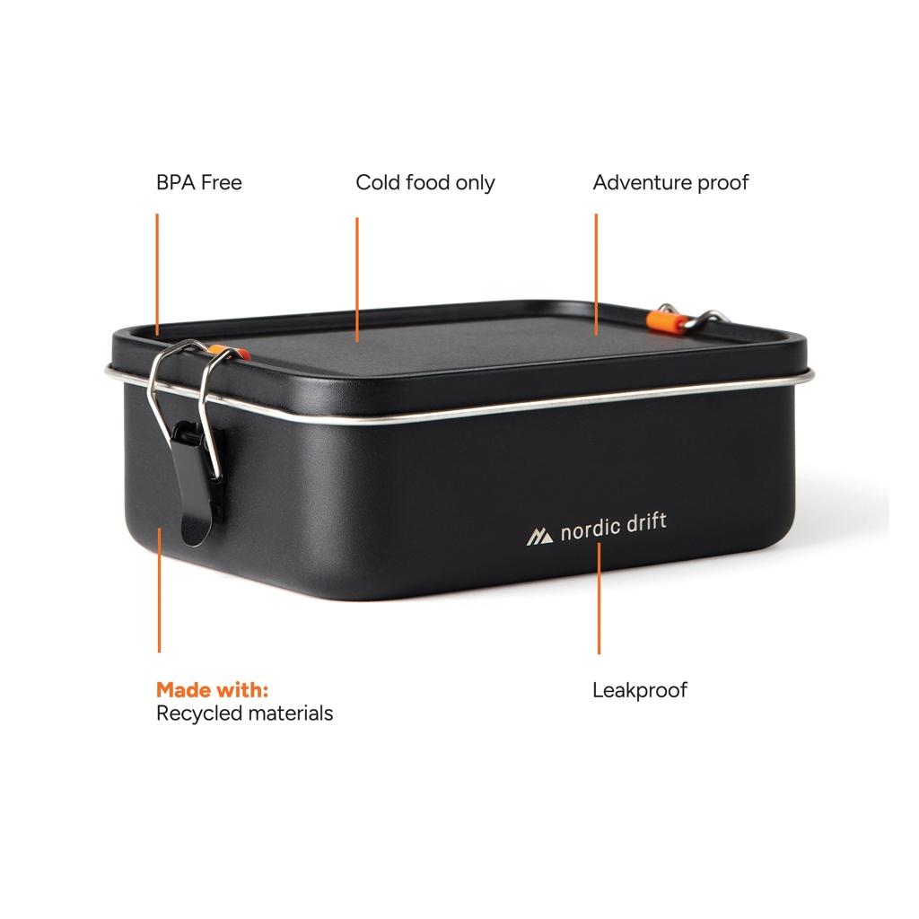 Casetă prânz Nordic Drift Trail black