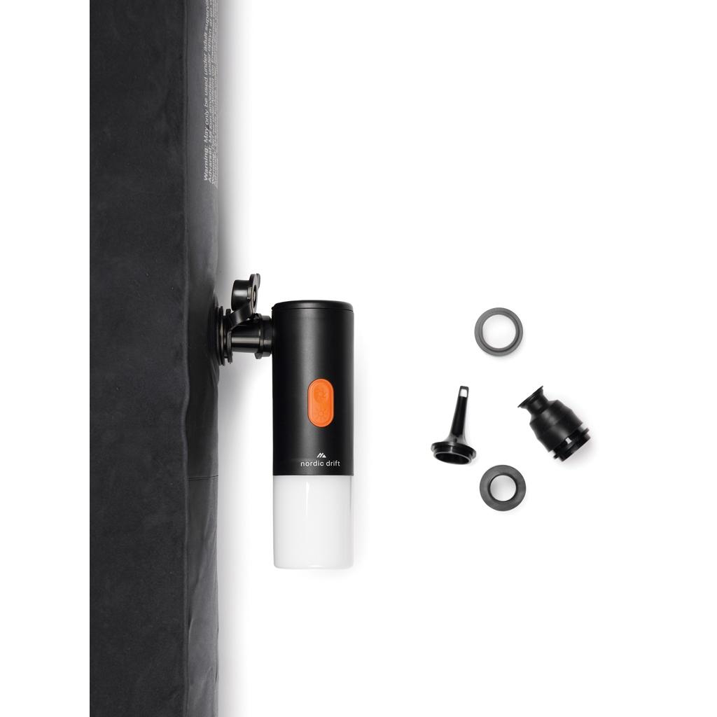Pompă aer camping Nordic Drift Titan black