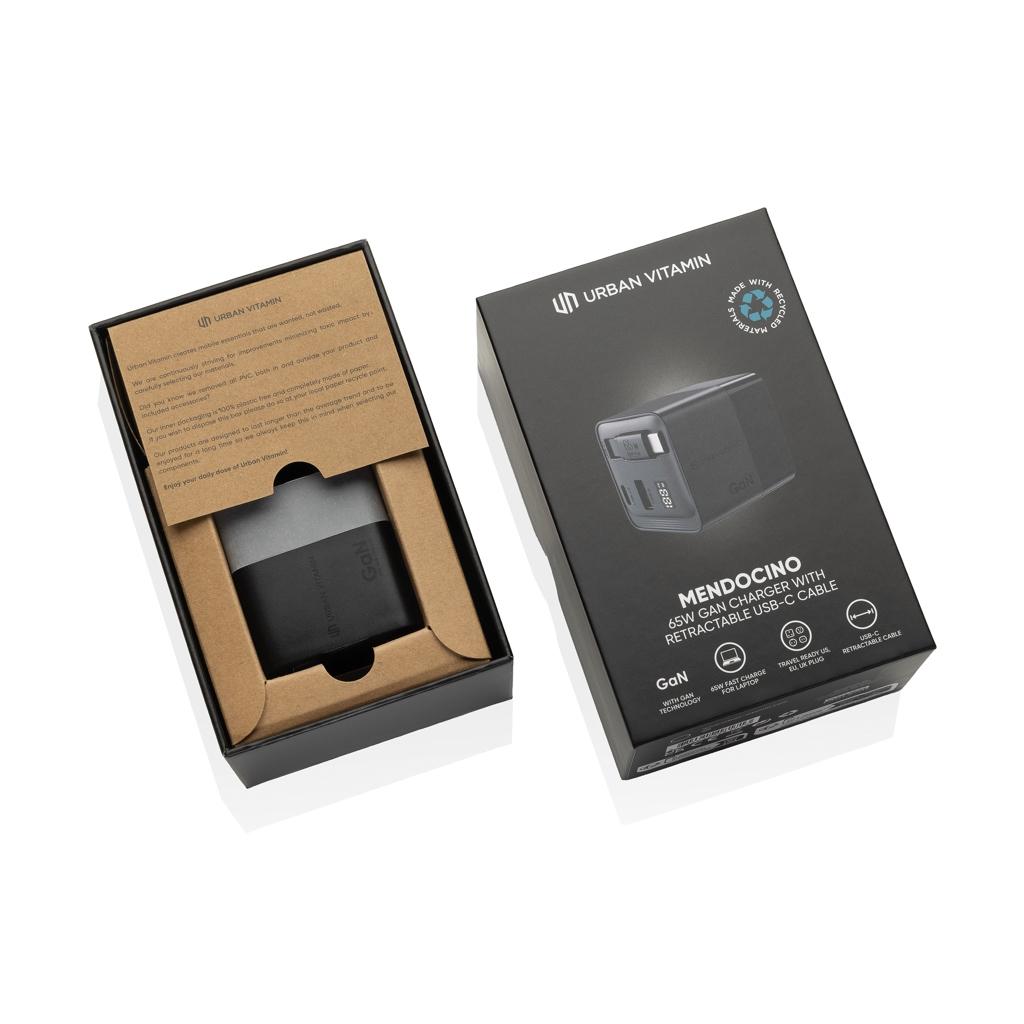 Încărcător Mendocino Urban Vitamin 65W black