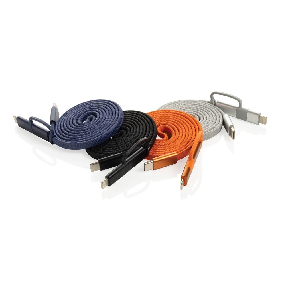 Cablu magnetic 2 în 1 Arc 60W black