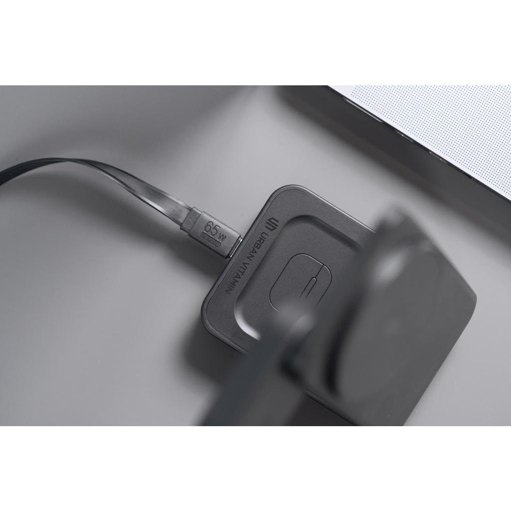 Încărcător magnetic 3 în 1 Arcadia black