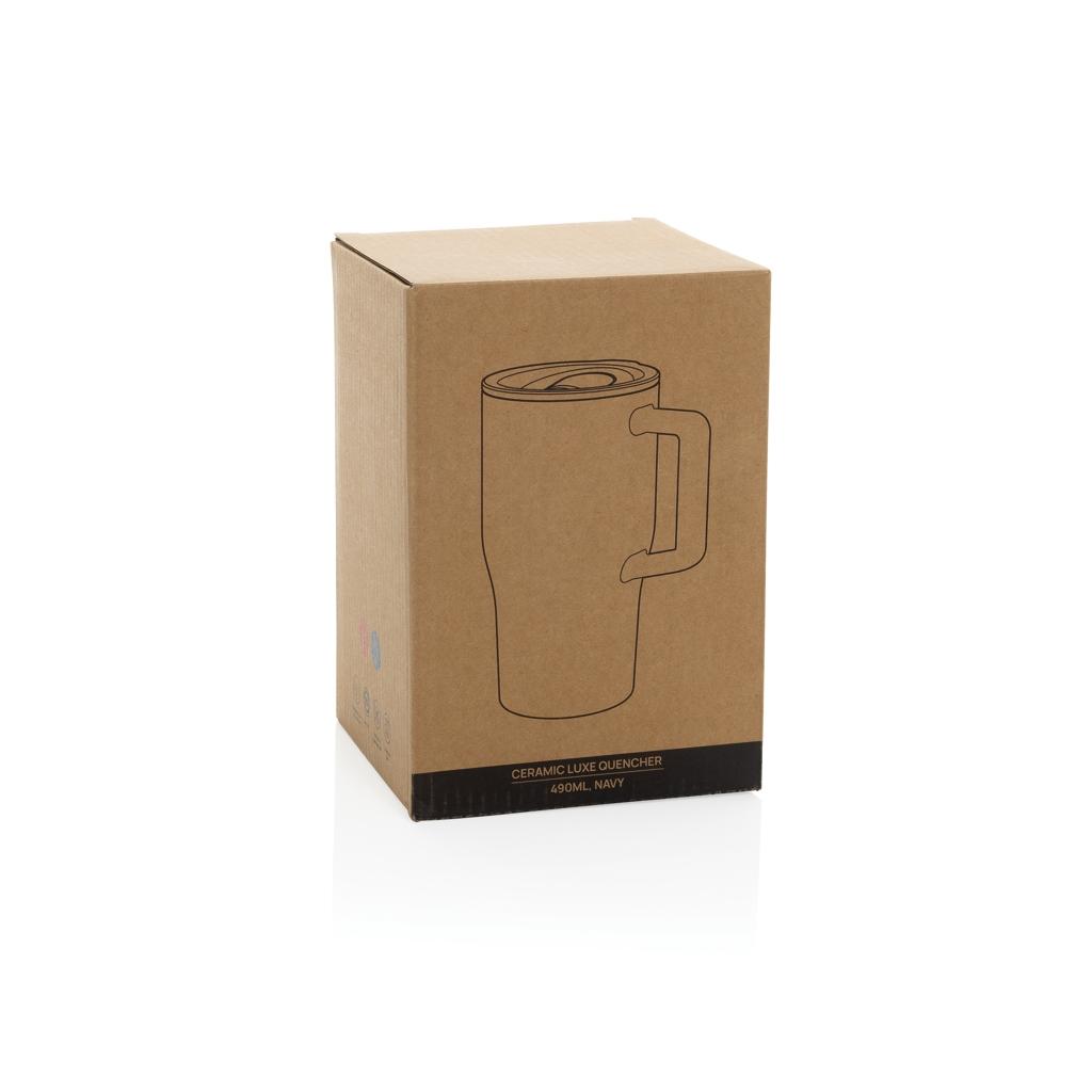 Pahar Ceramic Luxe 490 ml navy