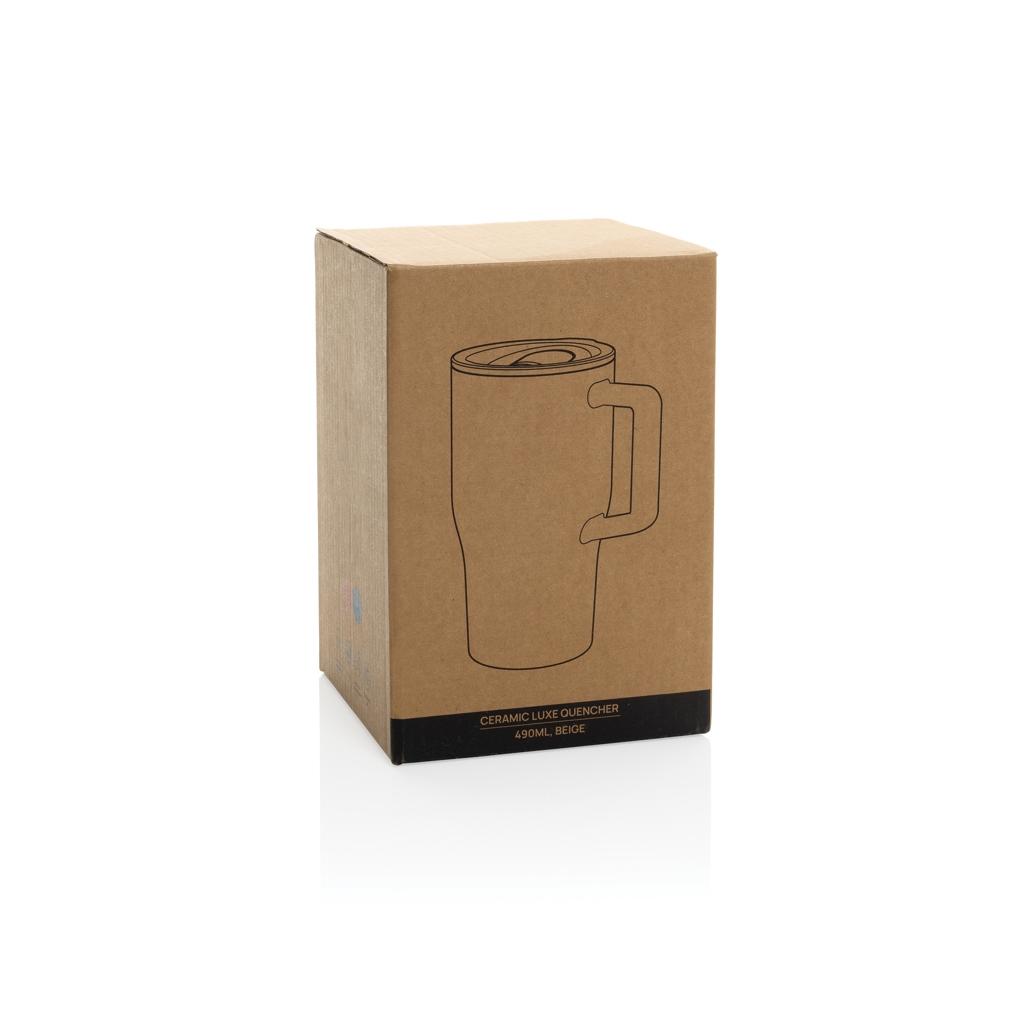 Pahar Ceramic Luxe 490 ml grey